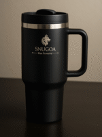 Snugoa Tumbler – Matte Black | 1000ml Vacuum Insulated Stainless Steel