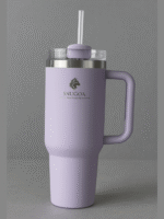 Snugoa Tumbler – Blush Lavender | 1000ml Insulated Travel Companion